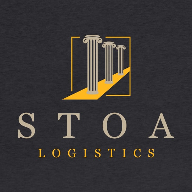 Stoa Logistics Light Logo, Small by Stoa Logistics